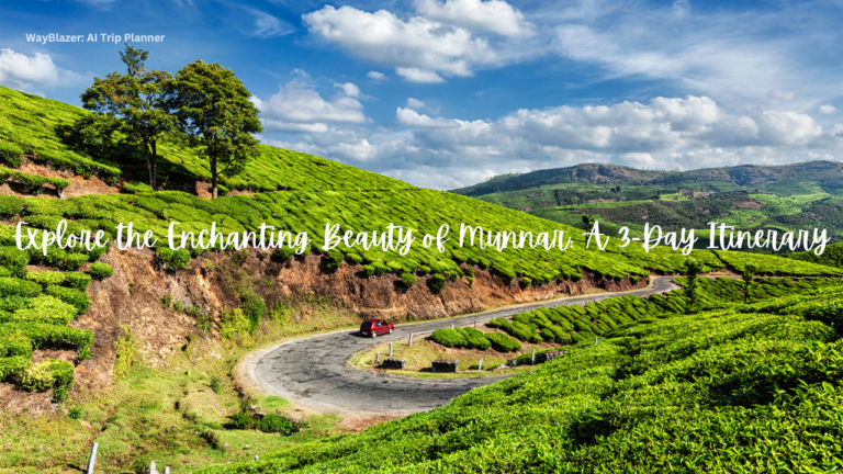 Explore the Enchanting Beauty of Munnar: A 3-Day Itinerary